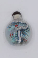 Load image into Gallery viewer, Chinese Inside-Painted Snuff Bottle – Pandas &amp; Great Wall Design
