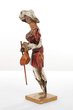 Load image into Gallery viewer, Paper Mache Man Holding Pot - Mexican Folk Art
