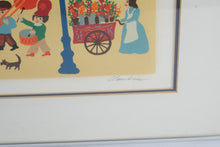 Load image into Gallery viewer, Claudine Park of Amusement Artist Proof Original Serigraph Framed with COA 33 x 28.5
