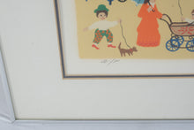 Load image into Gallery viewer, Claudine Park of Amusement Artist Proof Original Serigraph Framed with COA 33 x 28.5
