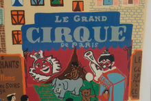 Load image into Gallery viewer, Claudine Park of Amusement Artist Proof Original Serigraph Framed with COA 33 x 28.5
