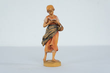 Load image into Gallery viewer, Vintage GG Lang Oberammergau Germany Hand Carved Wood Girl Reading Figurine 1984
