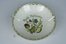 Load image into Gallery viewer, Pasta Primavera Large Ceramic Serving Bowl Artichoke Design 13 Inch Harry and David
