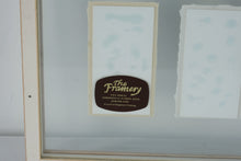 Load image into Gallery viewer, Vintage Nine Panel Botanical Relief Paper Wall Art Framed 16x22
