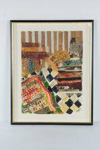 Load image into Gallery viewer, Bernice Kolt Signed Original Mixed Media Textile Collage Abstract Art 2016
