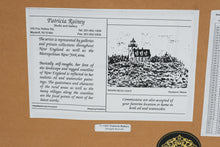 Load image into Gallery viewer, Patricia Rainey Cape May NJ Signed Print Framed Coastal Victorian Winter Scene 22x18
