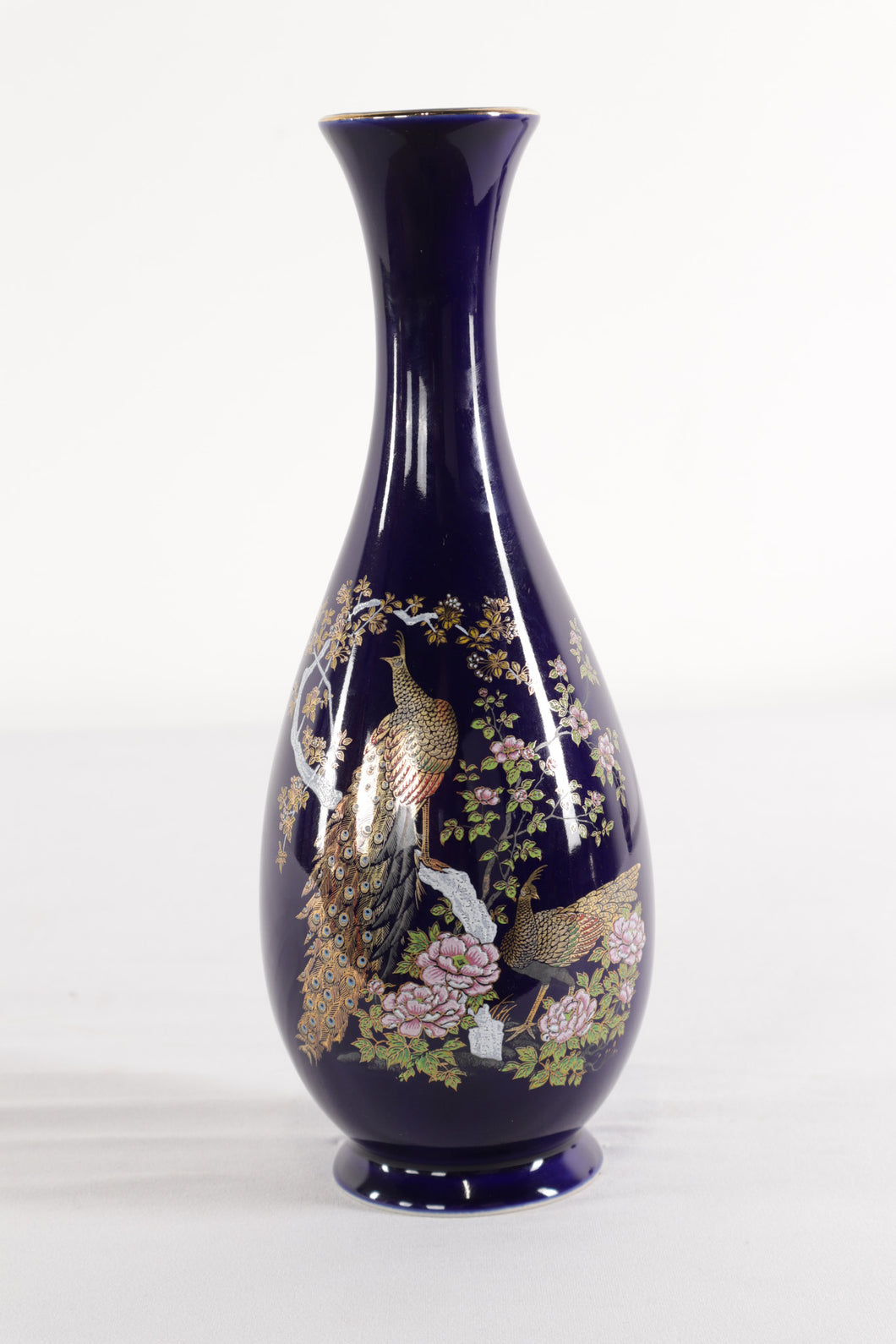 Peacock Vase