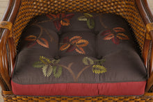 Load image into Gallery viewer, Pier 1 Imports Handwoven Rattan Armchair with Wood Frame
