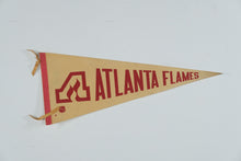 Load image into Gallery viewer, Atlanta Flames NHL Vintage Felt Hockey Pennant 1970s
