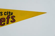 Load image into Gallery viewer, Kansas City Chiefs NFL Vintage Felt Football Pennant 12 x 30
