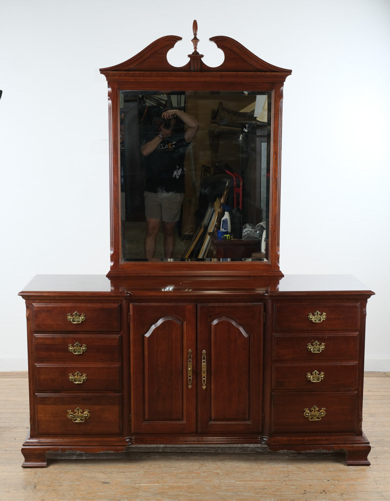 used dresser Madera Solid Wood 6-Drawer | Real Wood Furniture Antique Dresser Revival - Livin'