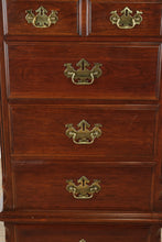 Load image into Gallery viewer, Pennsylvania House Solid Cherry Lingerie Chest Tallboy Chest with Brass Hardware
