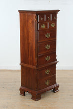 Load image into Gallery viewer, Pennsylvania House Solid Cherry Lingerie Chest Tallboy Chest with Brass Hardware
