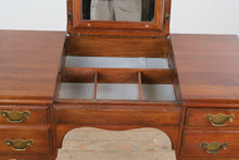 Load image into Gallery viewer, Pennsylvania House Solid Wood Vanity Desk with Lift Mirror
