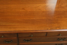 Load image into Gallery viewer, Heritage Court Cherry Dresser by Permacraft – 9-Drawer Solid Wood Chest
