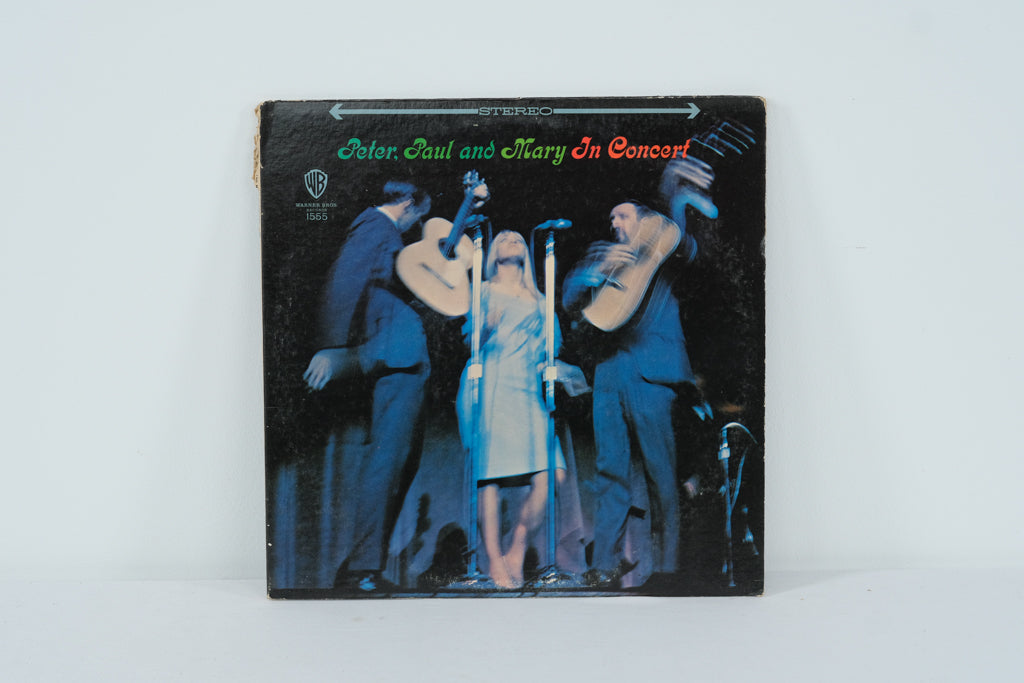 Peter, Paul and Mary – In Concert (2xLP, 1964, Warner Bros. 1555, Stereo, Gatefold)