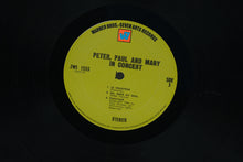 Load image into Gallery viewer, Peter, Paul and Mary – In Concert (2xLP, 1964, Warner Bros. 1555, Stereo, Gatefold)
