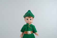 Load image into Gallery viewer, Vintage Alexander Peter Pan Doll McDonalds Exclusive Green Outfit Original Tag
