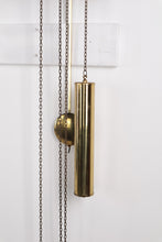 Load image into Gallery viewer, Sarsaparilla Wall Clock With Weights And Pendulum Mid Century Style
