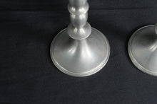 Load image into Gallery viewer, Vintage Lord Baltimore Pewter Weighted Candlesticks Pair 9 Inch Taper Candle Holders
