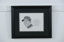 Load image into Gallery viewer, George Murray “Phil Mickelson” Framed Golf Portrait – Signed Artist Print (23&quot; x 18.5&quot;)
