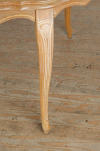 Load image into Gallery viewer, Stanley Furniture French Provincial Oak Dining Table and 6 Cane Back Chairs Pickled Finish
