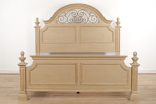 Load image into Gallery viewer, Pickled Oak Costa King Size Bed by Thomasville
