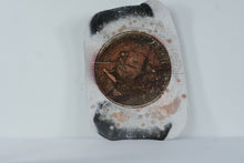 Load image into Gallery viewer, Patrick Crabb Ceramic Pictograph Plate 1989 Signed Wall Art Elaine Horwitch Gallery
