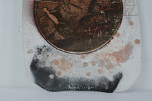 Load image into Gallery viewer, Patrick Crabb Ceramic Pictograph Plate 1989 Signed Wall Art Elaine Horwitch Gallery
