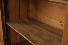 Load image into Gallery viewer, Antique Oak Pie Safe Cabinet with Punched Tin Panels and Drawer
