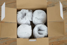 Load image into Gallery viewer, Pier 1 Imports Holiday Dog Stemless Wine Glass Set – 4 Assorted Designs (19 oz Each)
