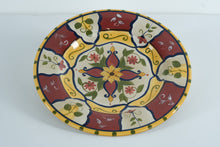 Load image into Gallery viewer, Pier 1 Vallarta 13" Handpainted Earthenware Serving Plate – Bold Floral Southwest Design
