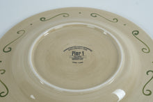 Load image into Gallery viewer, Pier 1 Vallarta 13" Handpainted Earthenware Serving Plate – Bold Floral Southwest Design
