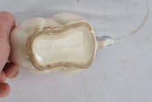 Load image into Gallery viewer, Royal Copley Pig Creamer – Pink &amp; Blue Spaulding Pottery
