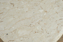 Load image into Gallery viewer, Marble-Top Pillared Pedestal Stand
