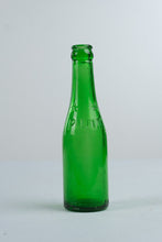 Load image into Gallery viewer, Vintage Pilot Green Glass Soda Bottle Greenville NC Embossed Star Design
