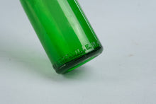 Load image into Gallery viewer, Vintage Pilot Green Glass Soda Bottle Greenville NC Embossed Star Design
