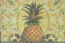 Load image into Gallery viewer, Pimpernel Pineapple Placemats Set of 4 Cork Backed Pamela Gladding 16 x 12

