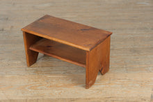 Load image into Gallery viewer, Vintage Pine Step Stool – Rustic Farmhouse
