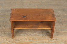 Load image into Gallery viewer, Vintage Pine Step Stool – Rustic Farmhouse
