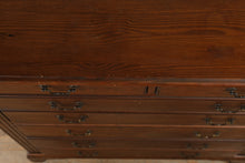 Load image into Gallery viewer, Solid Pine Tall Dresser Chest with Dovetail Drawers and Traditional Styling
