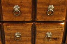 Load image into Gallery viewer, Bennington Pine 12-Drawer Dresser &amp; Mirror – Rustic Solid Wood w/ Brass Hardware
