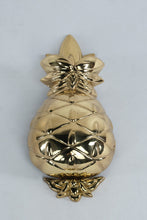 Load image into Gallery viewer, Brasscrafters Portugal Solid Brass Pineapple Door Knocker 9” Hollywood Regency
