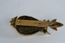 Load image into Gallery viewer, Brasscrafters Portugal Solid Brass Pineapple Door Knocker 9” Hollywood Regency
