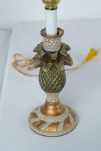Load image into Gallery viewer, Pineapple Accent Table Lamp Tropical Coastal Hollywood Regency Decor
