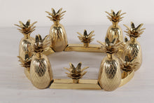 Load image into Gallery viewer, Brass Candle Holder Pineapple Center Piece
