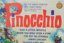 Load image into Gallery viewer, Walt Disney&#39;s Pinocchio - Songs From the Movie Vinyl Record
