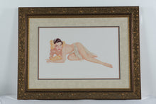 Load image into Gallery viewer, Alberto Vargas Jeanne and Temptation Esquire Pin Up Prints Framed Pair
