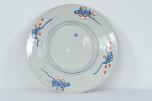 Load image into Gallery viewer, Antique Japanese Imari Porcelain Charger 13 Inch Hand Painted Decorative Plate

