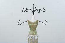 Load image into Gallery viewer, Plow and Hearth Dress Form Jewelry Holder Floral Beaded Mannequin 13 Inch
